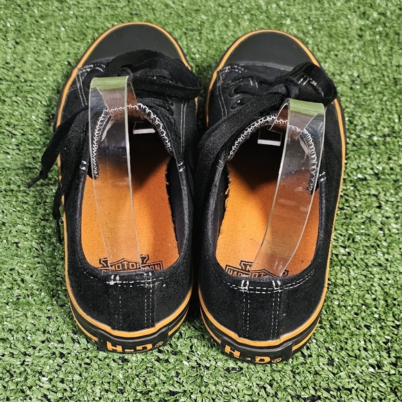 HARLEY-DAVIDSON | ZIA LOW-TOP SUEDE\CANVAS SNEAKERS - Picture 13 of 16